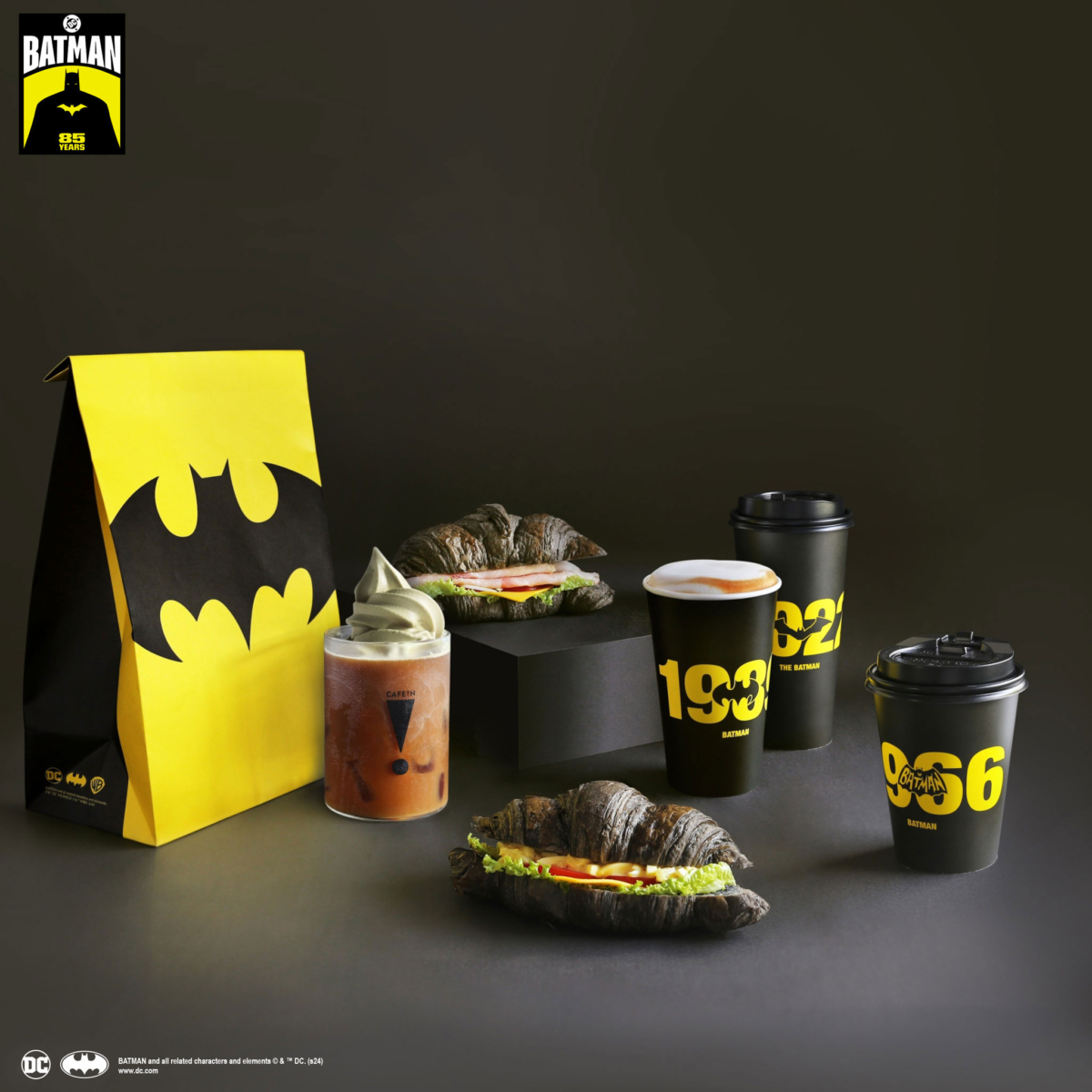 CAFE!N聯名蝙蝠俠餐點