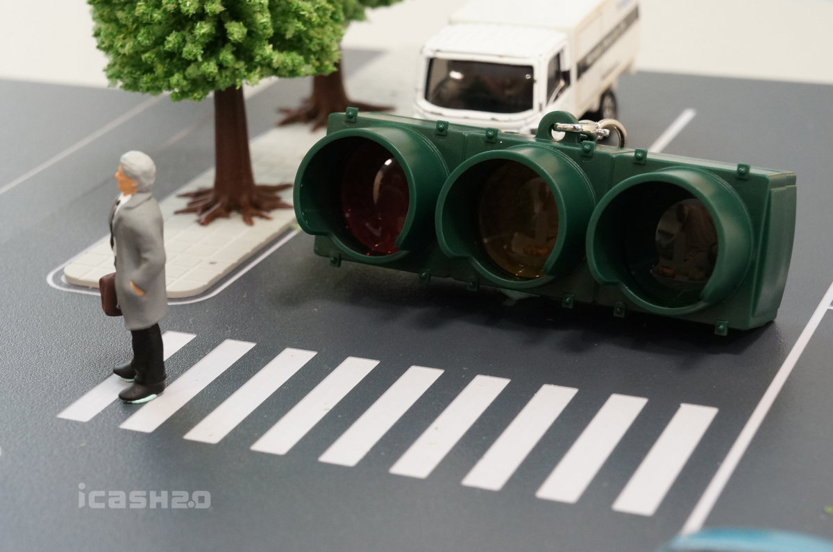 紅綠燈icash2.0，也可以當作擺飾