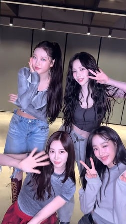 NewJeans和aespa的Armageddon舞蹈挑戰