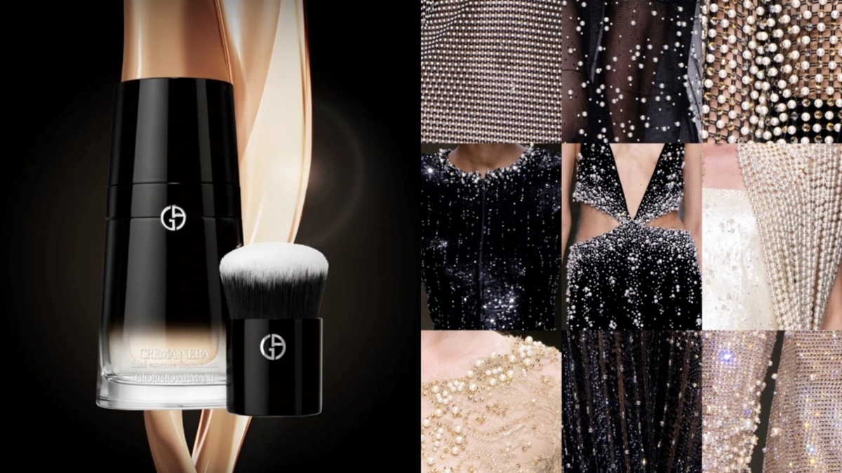 Armani Beauty「黑曜岩奢光精萃粉底」NT$5,900、「黑曜岩奢光精萃粉底 補充瓶」NT$4,500