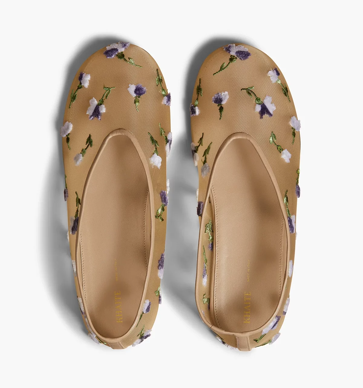 Khaite 花卉刺繡平底鞋,NT$ 31,176