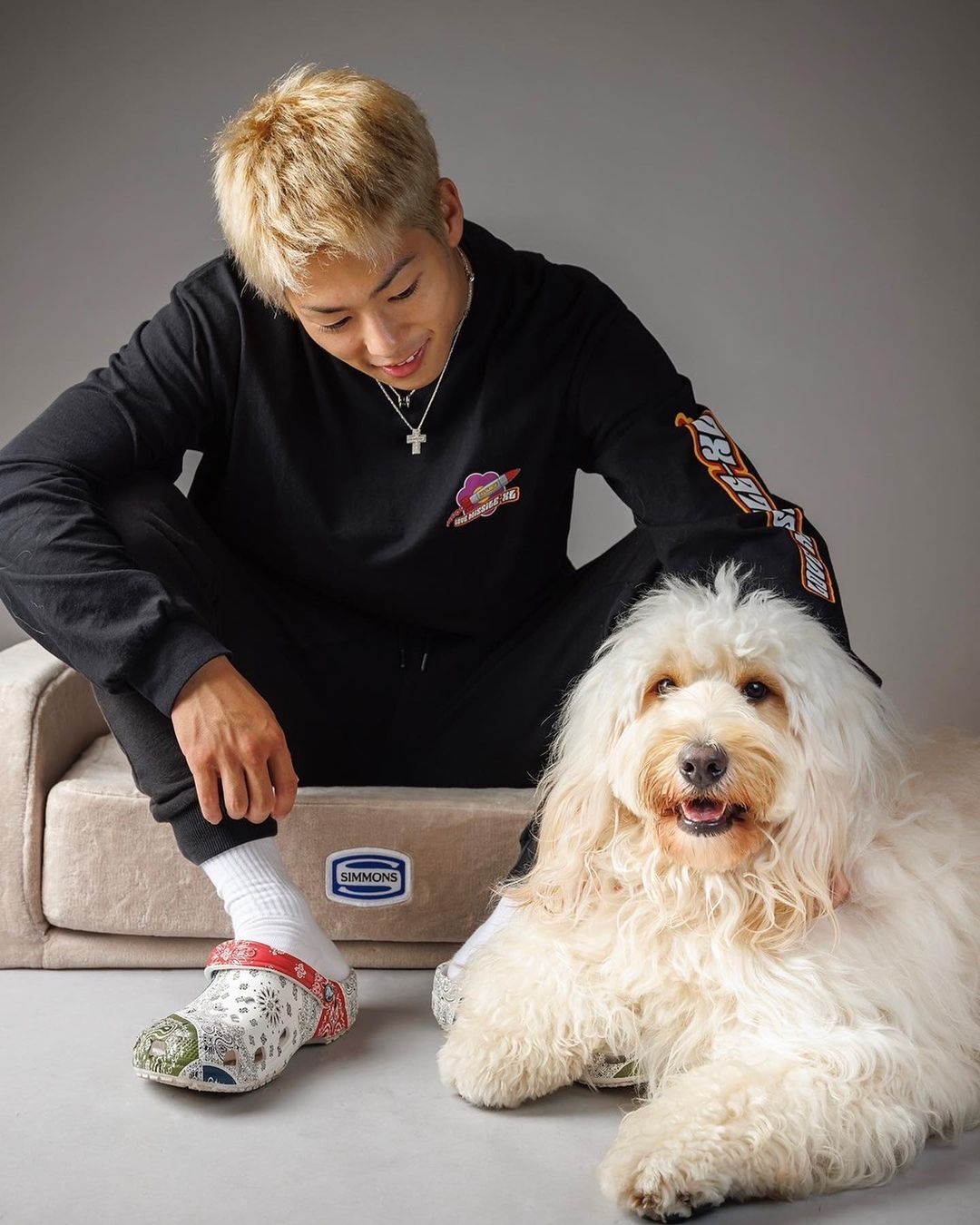 三浦孝太超愛狗狗