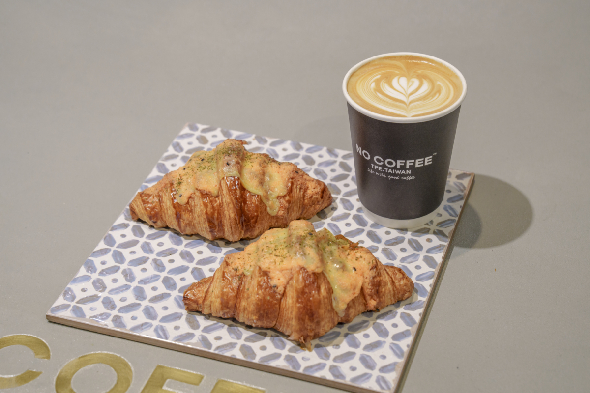 日本潮流咖啡NO COFFEE福岡明太子可頌