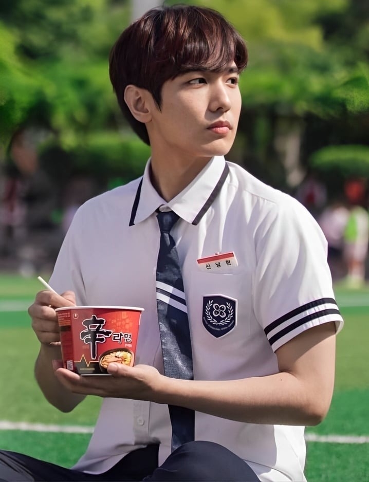 李智漢曾主演網路劇《今天也是南賢的一天》