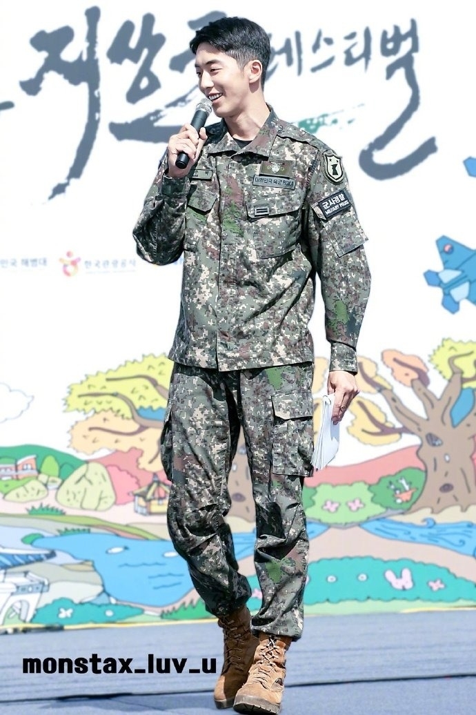 南柱赫本周退伍