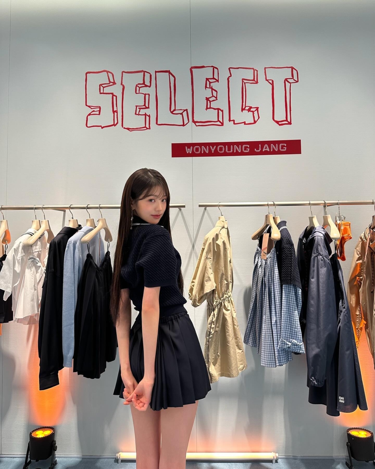 張員瑛穿搭MIUMIU