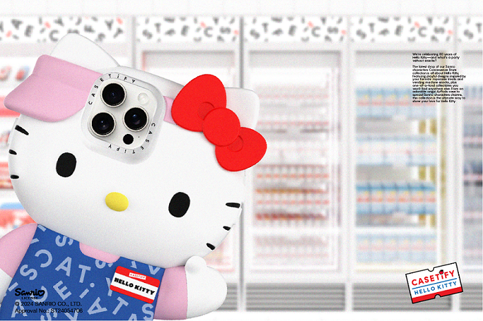 CASETiFY 攜手三麗鷗推出 Hello Kitty 聯名系列電子與生活配件