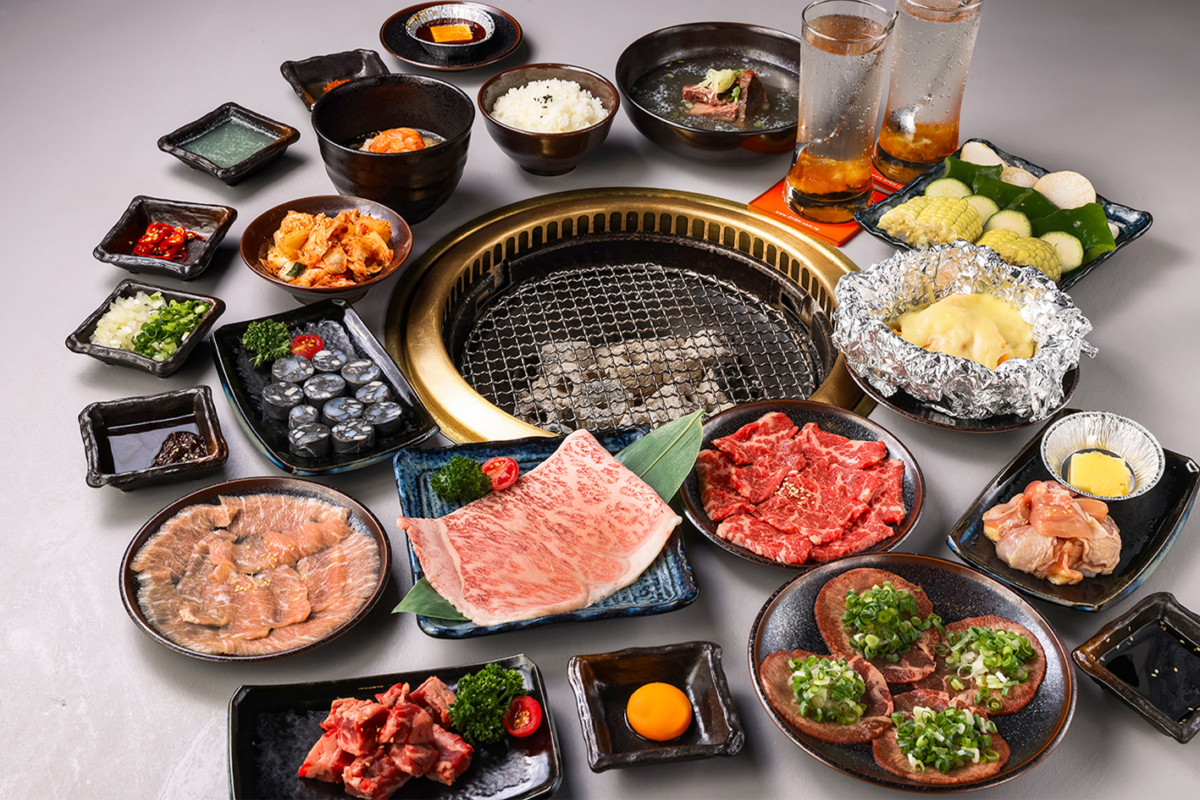 胡同燒肉「胡同月見賞牛雙人套餐」