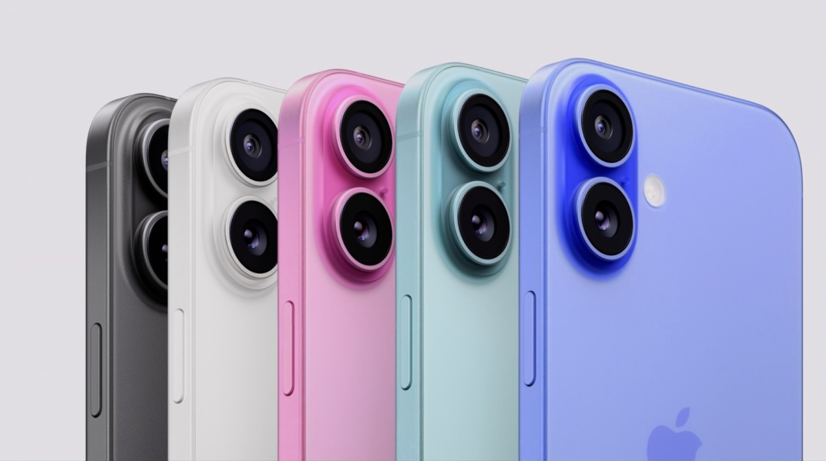 iPhone 16五大配色