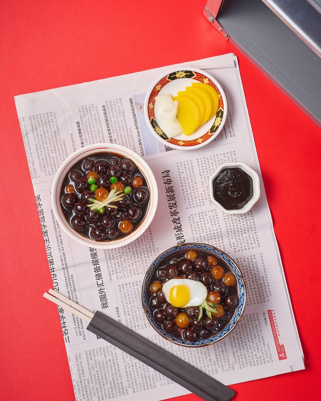 韓國貢茶推出「炸醬麵珍珠奶茶」紅到台灣