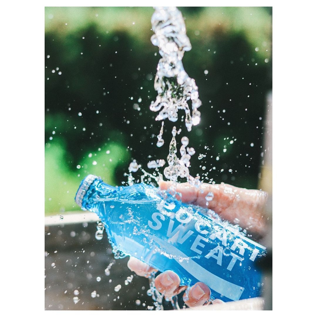 日本「寶礦力水得玻璃瓶」充滿夏日清涼感