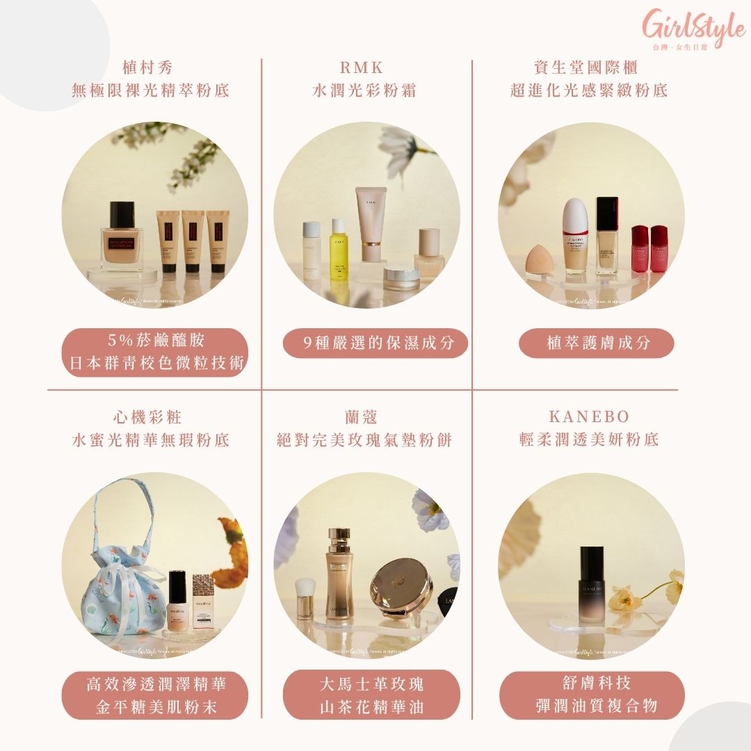 保養型粉底推薦