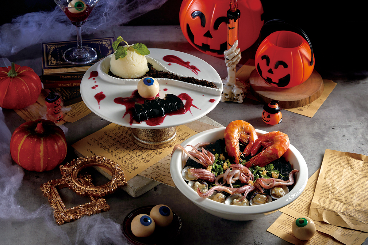 「燒肉同話」搞鬼搗蛋禮活動只要完成指定任務即可免費升級「深海墨魚粥」