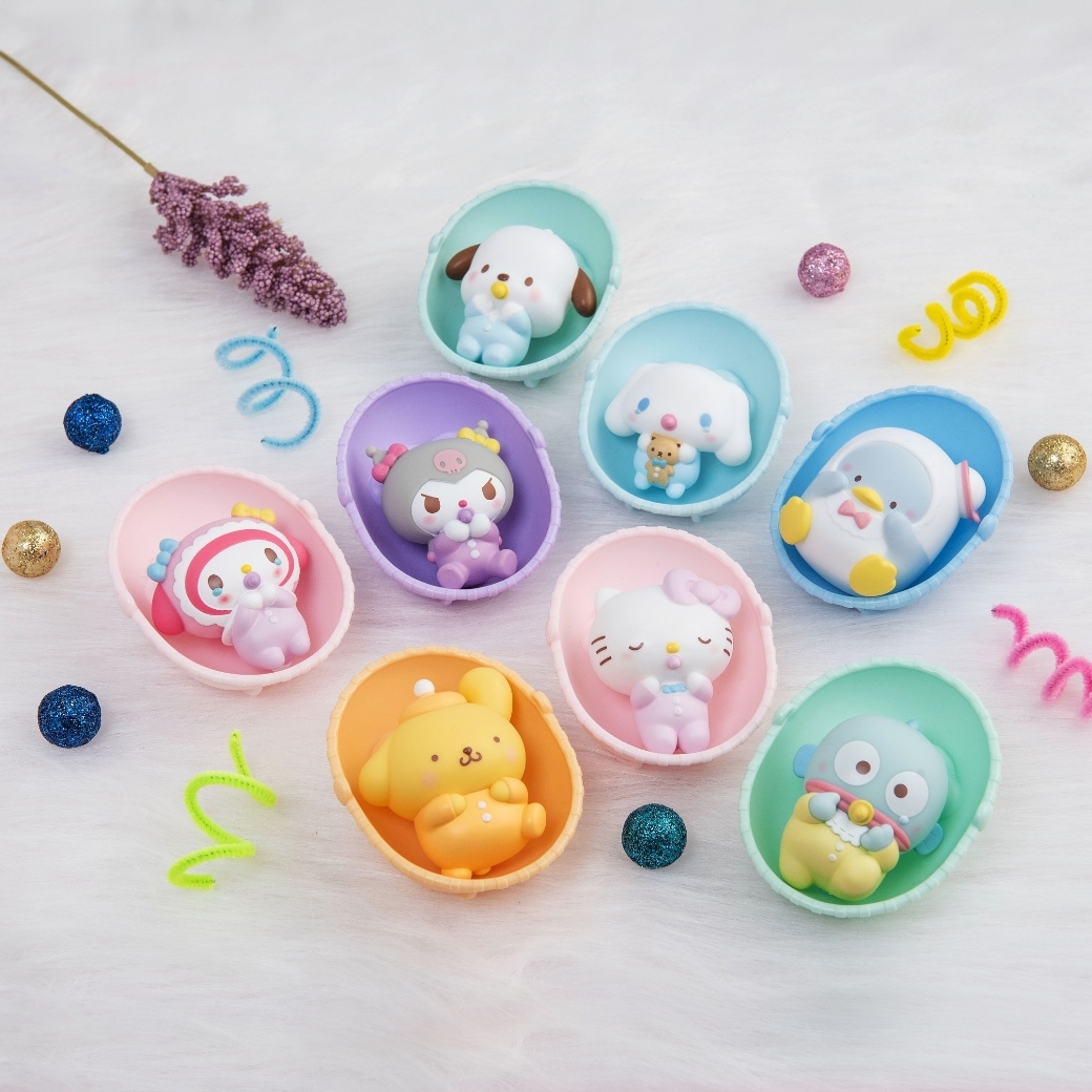 7-11「三麗鷗嬰兒搖籃公仔」全品項