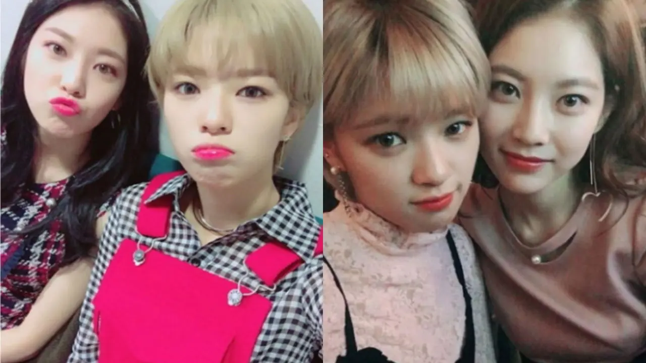 TWICE定延與姐姐孔升妍。