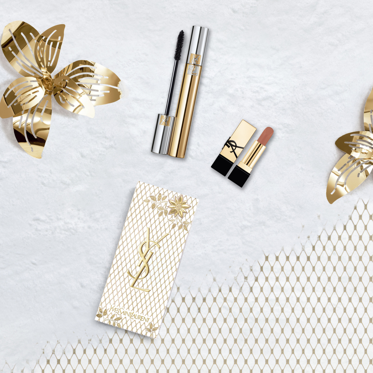 奢華款假睫毛防水睫毛膏、奢華緞面唇膏迷你版 NM NTD 1,300