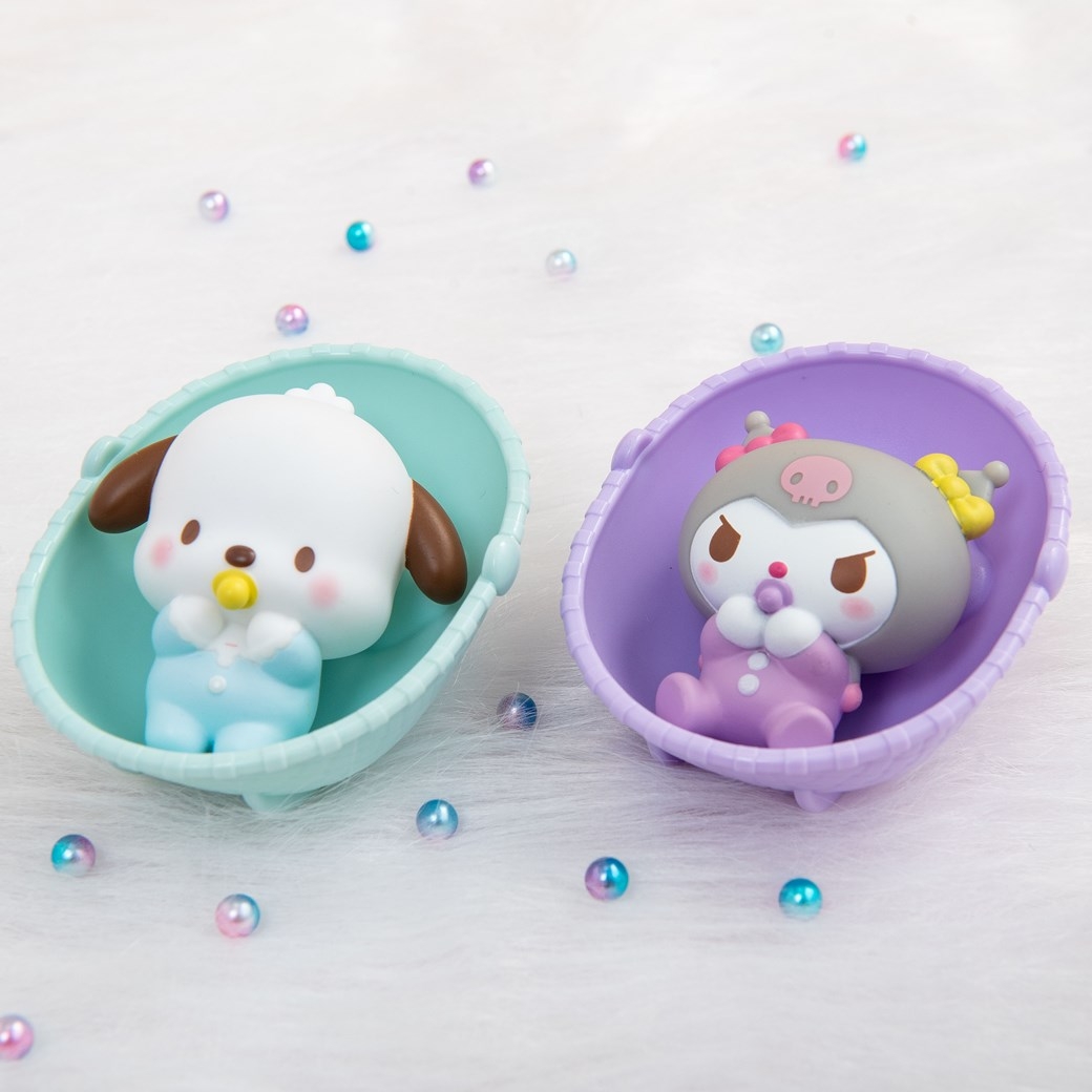 7-11「三麗鷗嬰兒搖籃公仔」帕恰狗、酷洛米