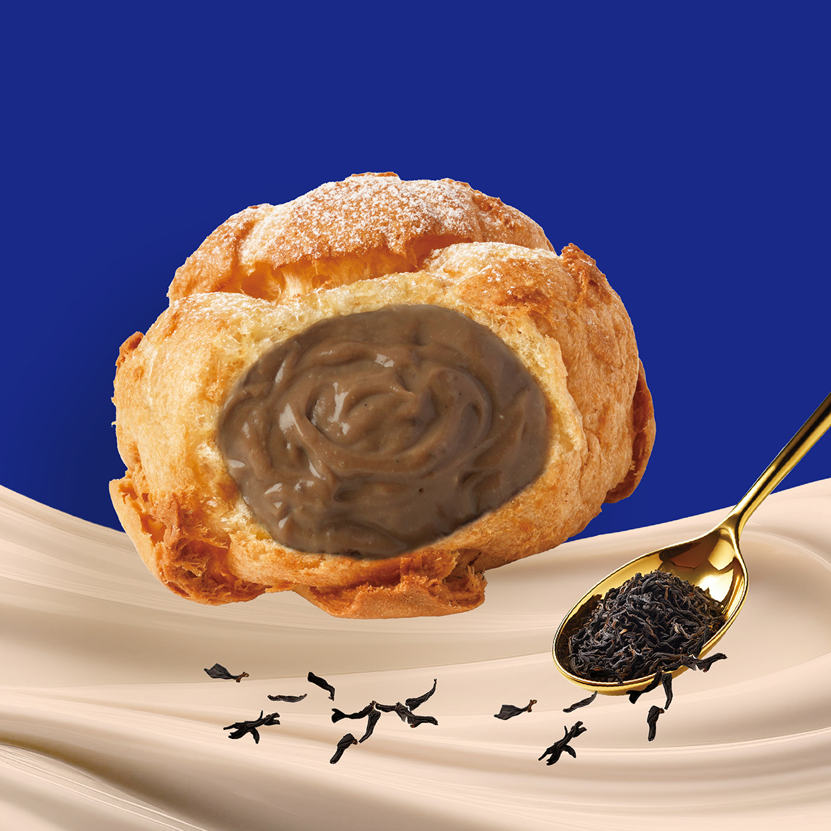 beard papa's皇家奶茶泡芙