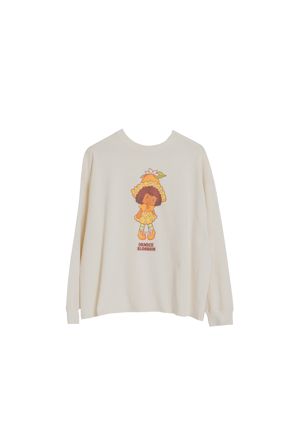 A11 1F【Strawberry Shortcake】長袖橘子花T,特價1,692元 原價1,880元