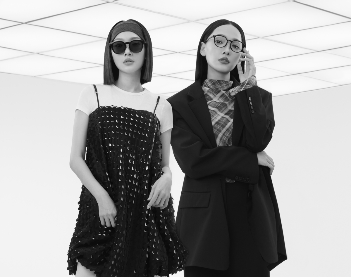 OWNDAYS「BLACK COLLECTION」潮酷登場，邀林映唯風格演繹自由切換AB面