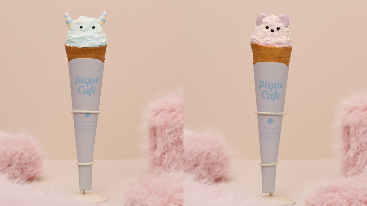 「Gelato Pique Café」2款「小怪獸可麗餅」讓人深陷選擇障礙。