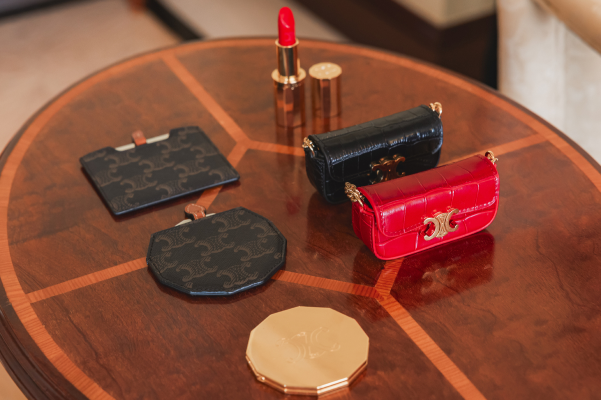 2025 上市！唇膏專屬TRIOMPHE迷你包