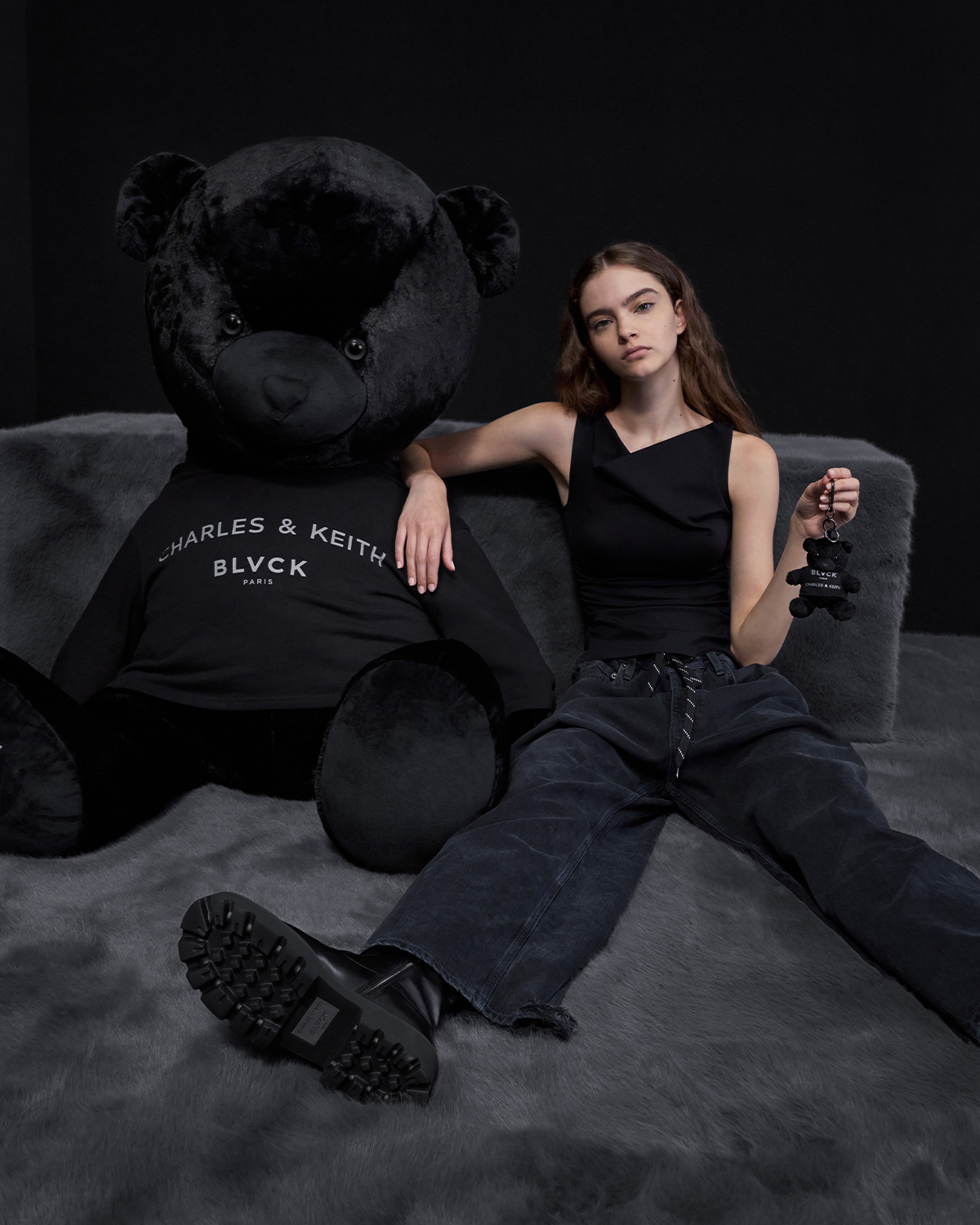 CHARLES & KEITH X BLVCK PARIS