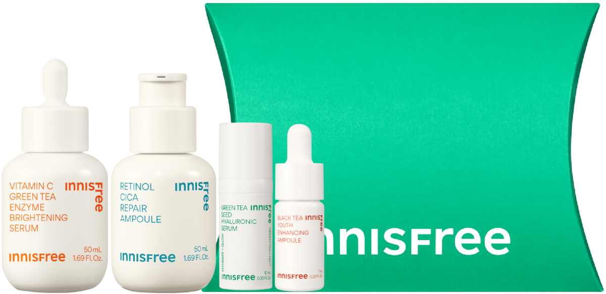 INNISFREE 早C晚A雙星加大組 折後價,NT$2,302