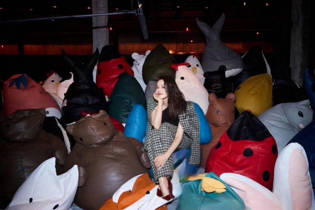 舒淇在米蘭參加Bottega Veneta 2025 春夏大秀