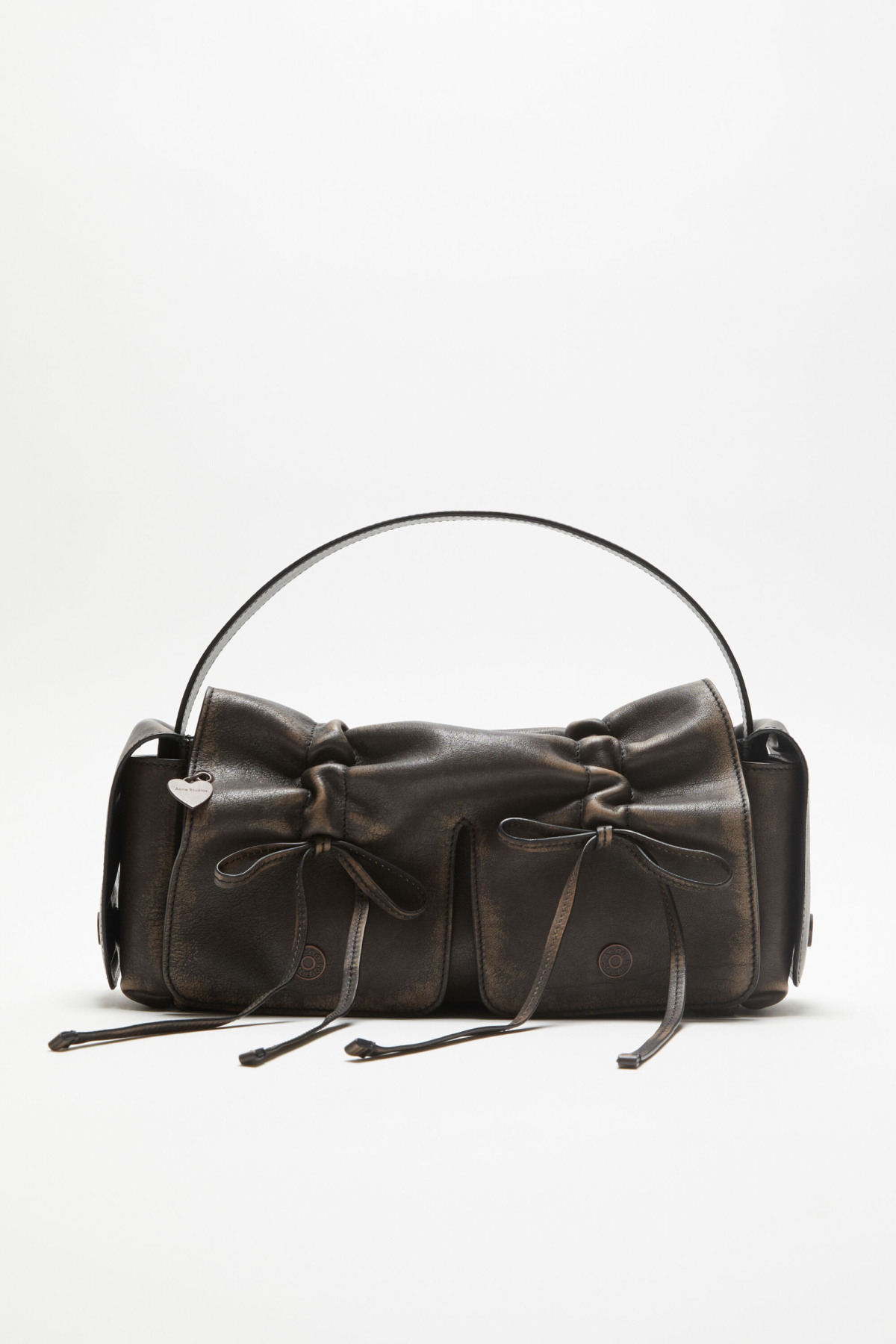 A9 1F【ACNE STUDIOS】MULTIPOCKET皮革單肩包,推薦價55,000