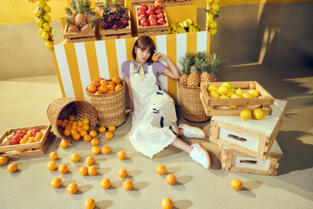 王淨穿搭PUMA Palermo 