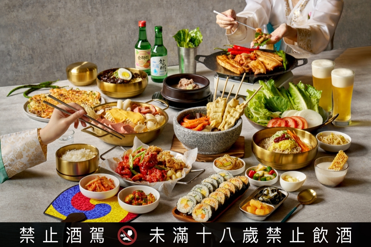 台北六福萬怡酒店Buffet 敘日全日餐廳韓式美食大集合。