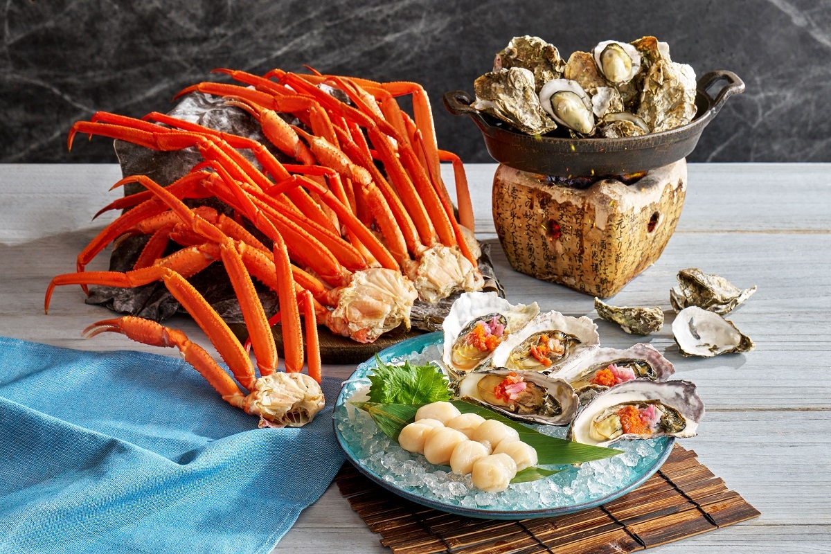 台北六福萬怡酒店「敘饗韓風食堂」吃得到秋季盛產的鮮甜松葉蟹腳！