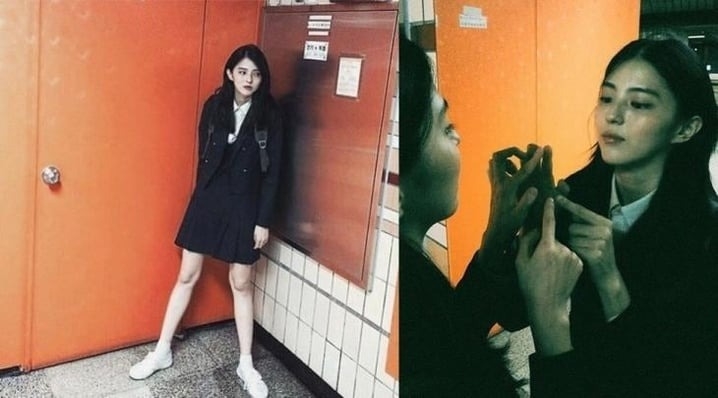 韓韶禧校園時期就以美貌出名