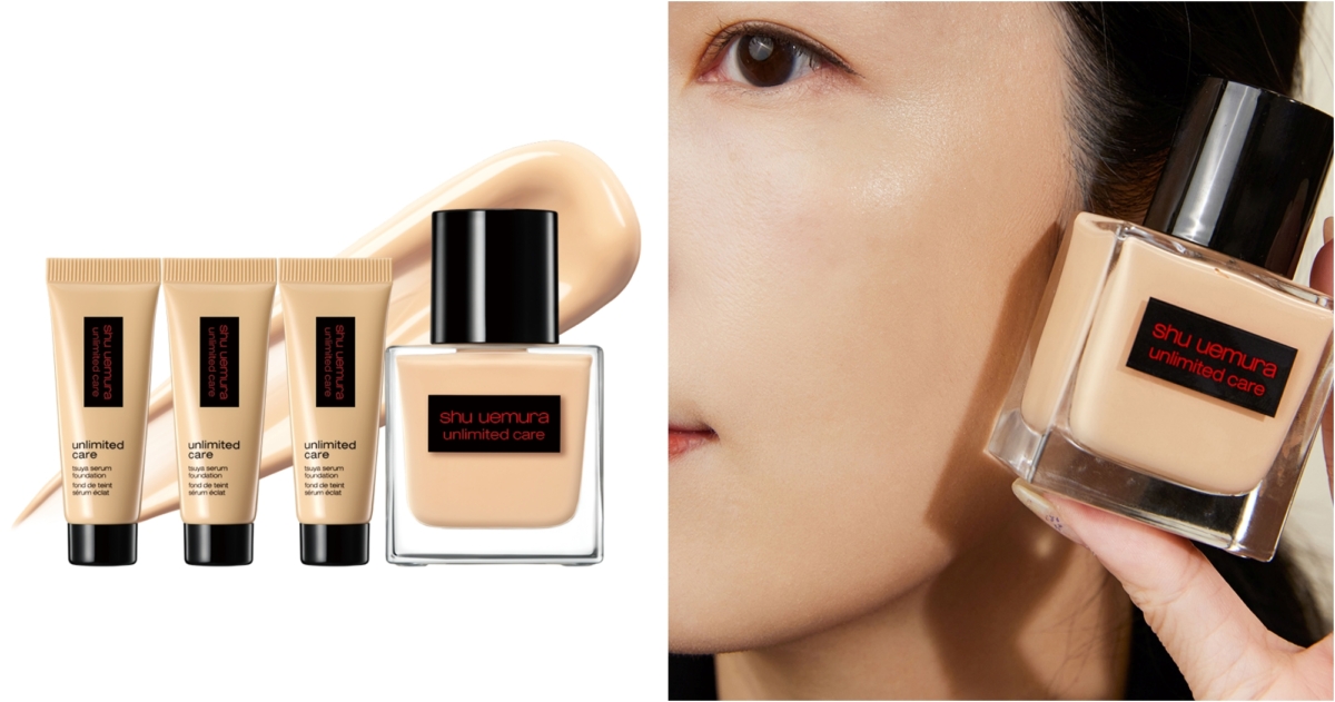 植村秀 無極限裸光粉底發燒組，NT$2,300(價值NT$4,271)