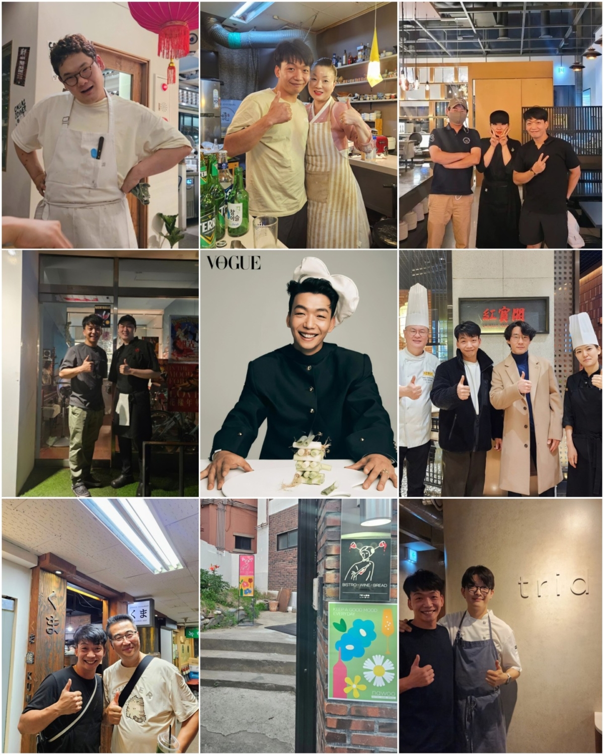 「外送員廚師」到《黑白大廚》其他廚師餐廳打卡品嘗美食。