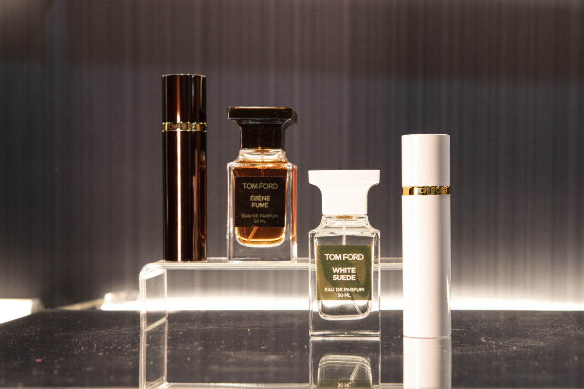 左2:TOM FORD私人調香系列神秘聖木禮盒、右2:TOM FORD私人調香系列白麝香禮盒