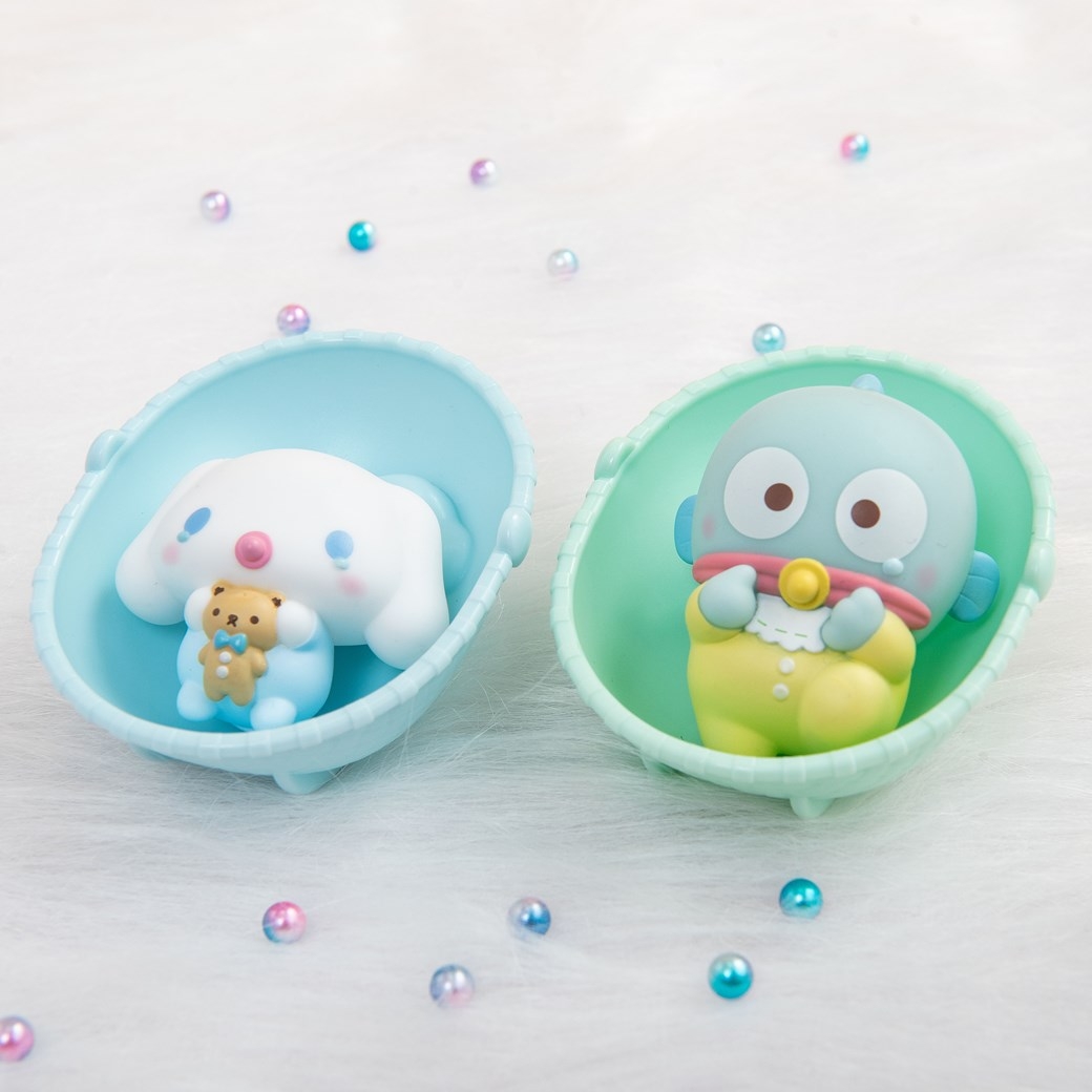 7-11「三麗鷗嬰兒搖籃公仔」人魚漢頓、大耳狗