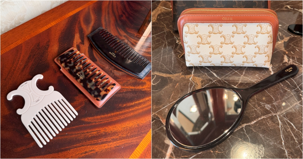 CELINE梳子與鏡子