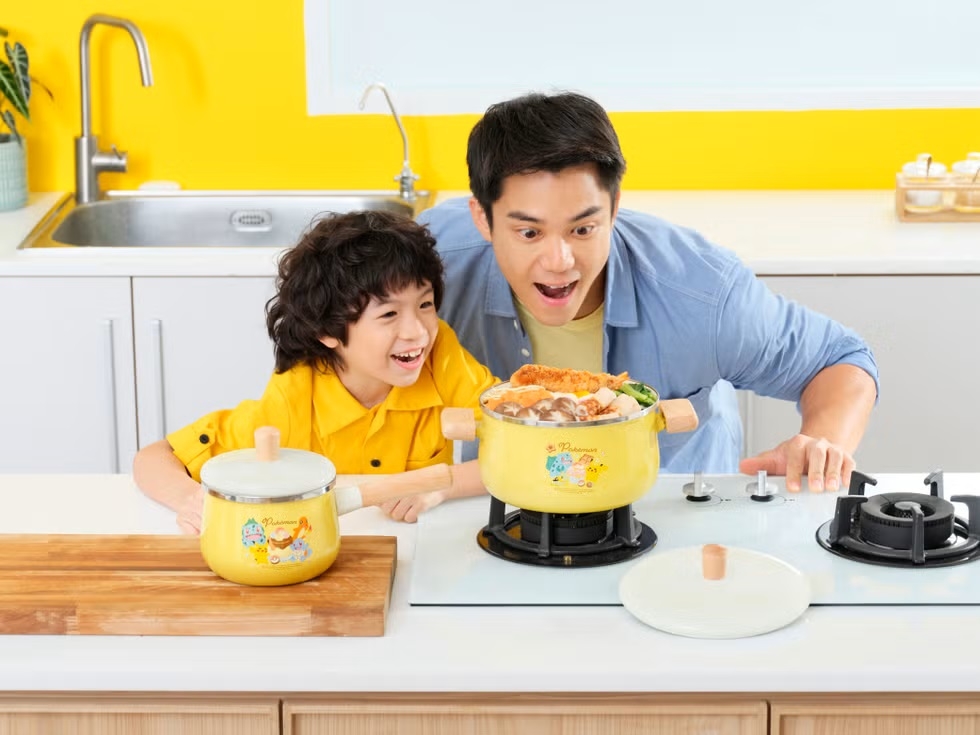 寶可夢鍋具彷彿讓火鍋變得更暖心了呢！