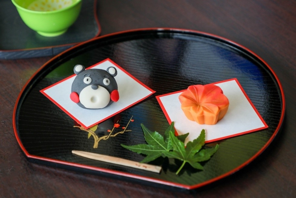萌翻的熊本熊造型和菓子