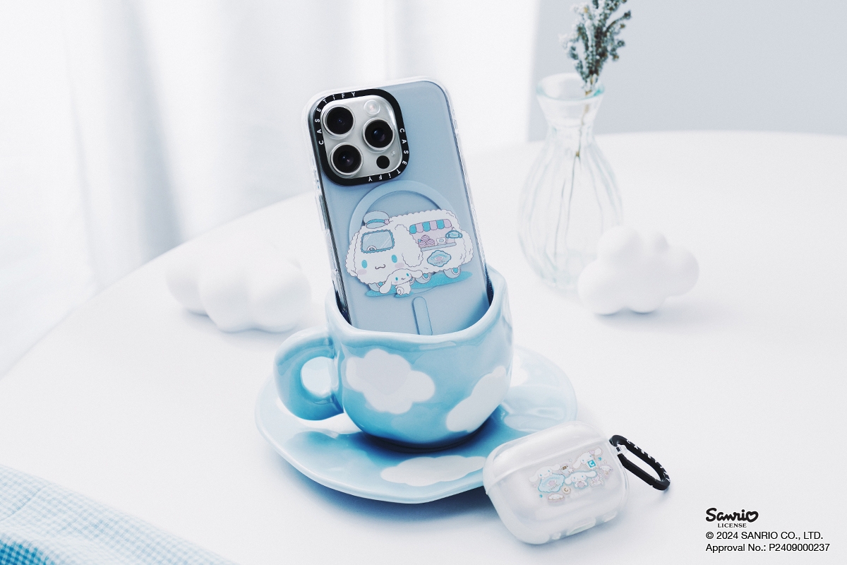 CASETiFY 推出全新大耳狗喜拿聯名系列,帶領粉絲一同探索充滿夢幻色彩的咖啡廳世界