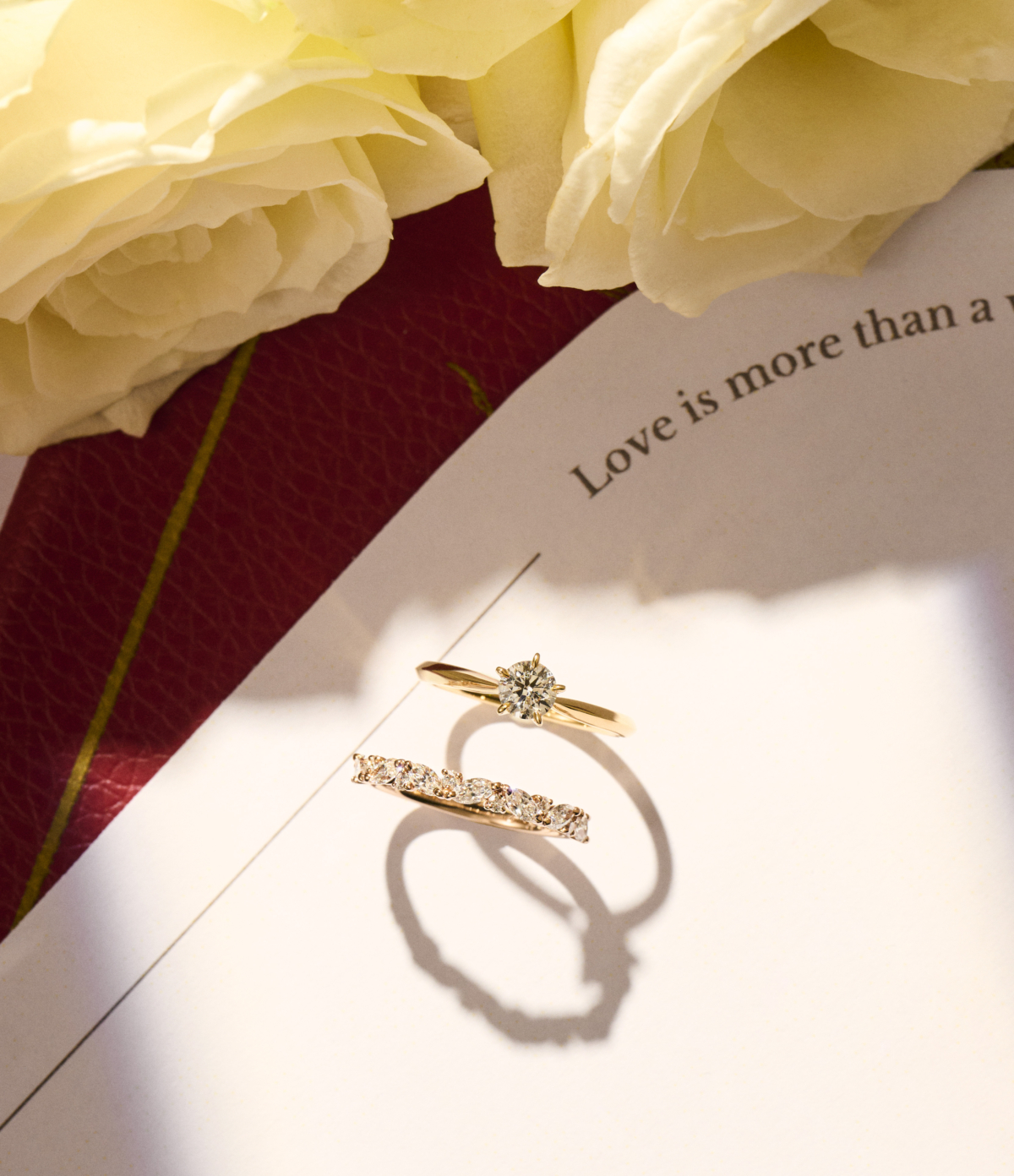 K.UNO｜Stella Solitaire 鑽戒 ＆ Precious Garden 永恆婚戒