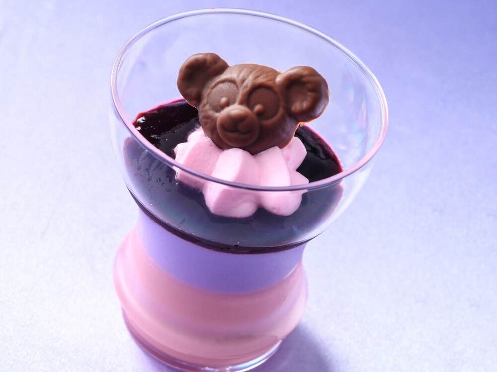 附有達菲獨家紀念品的餐點