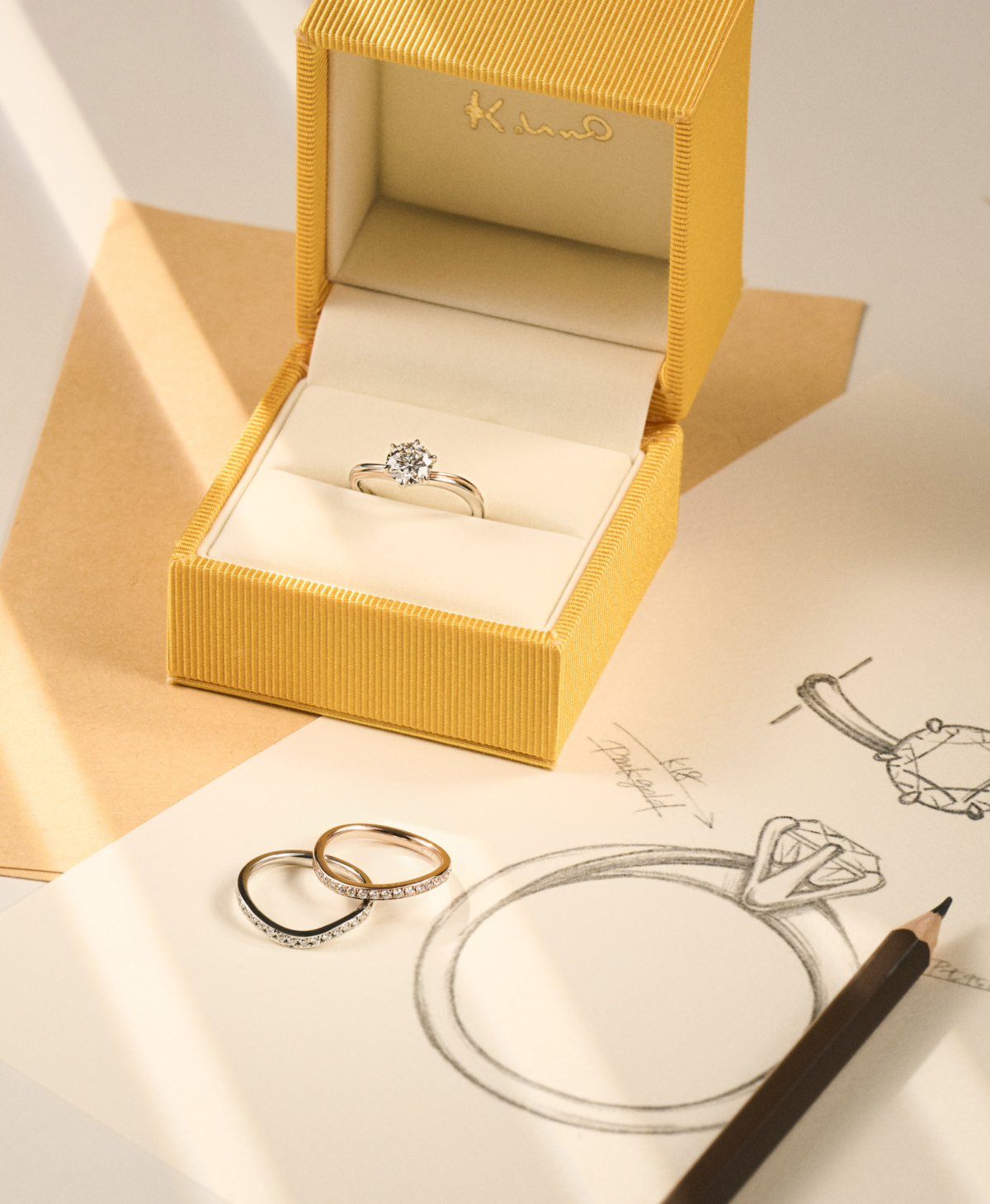 K.UNO｜Luminare 鑽戒 ＆ Eternita Fianco 永恆婚戒