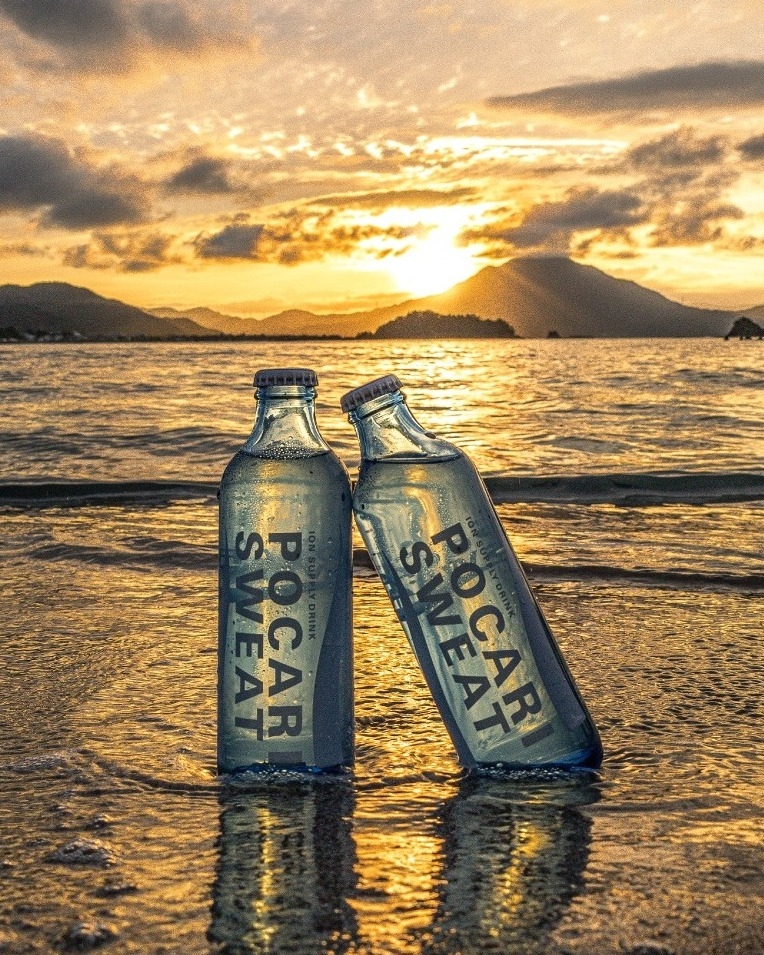 日本「寶礦力水得玻璃瓶」適合拍美照