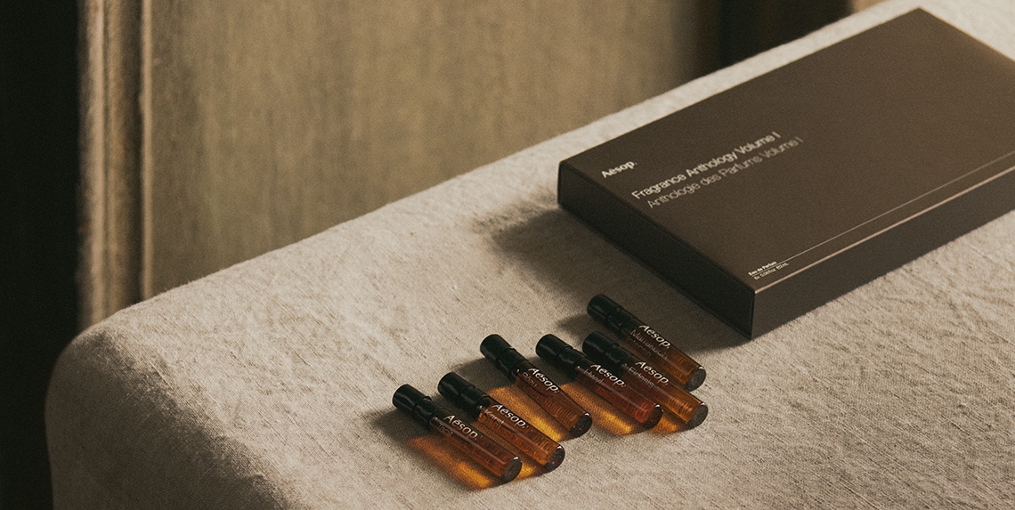 Aesop 《香水匯集：第一章》 Fragrance Anthology 2mLx6，NT$1,400