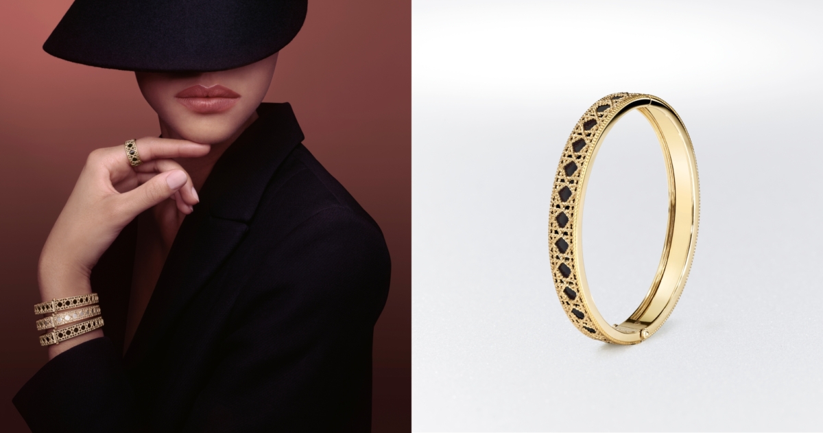 My Dior 18K金黑漆手鐲,NT$320,000