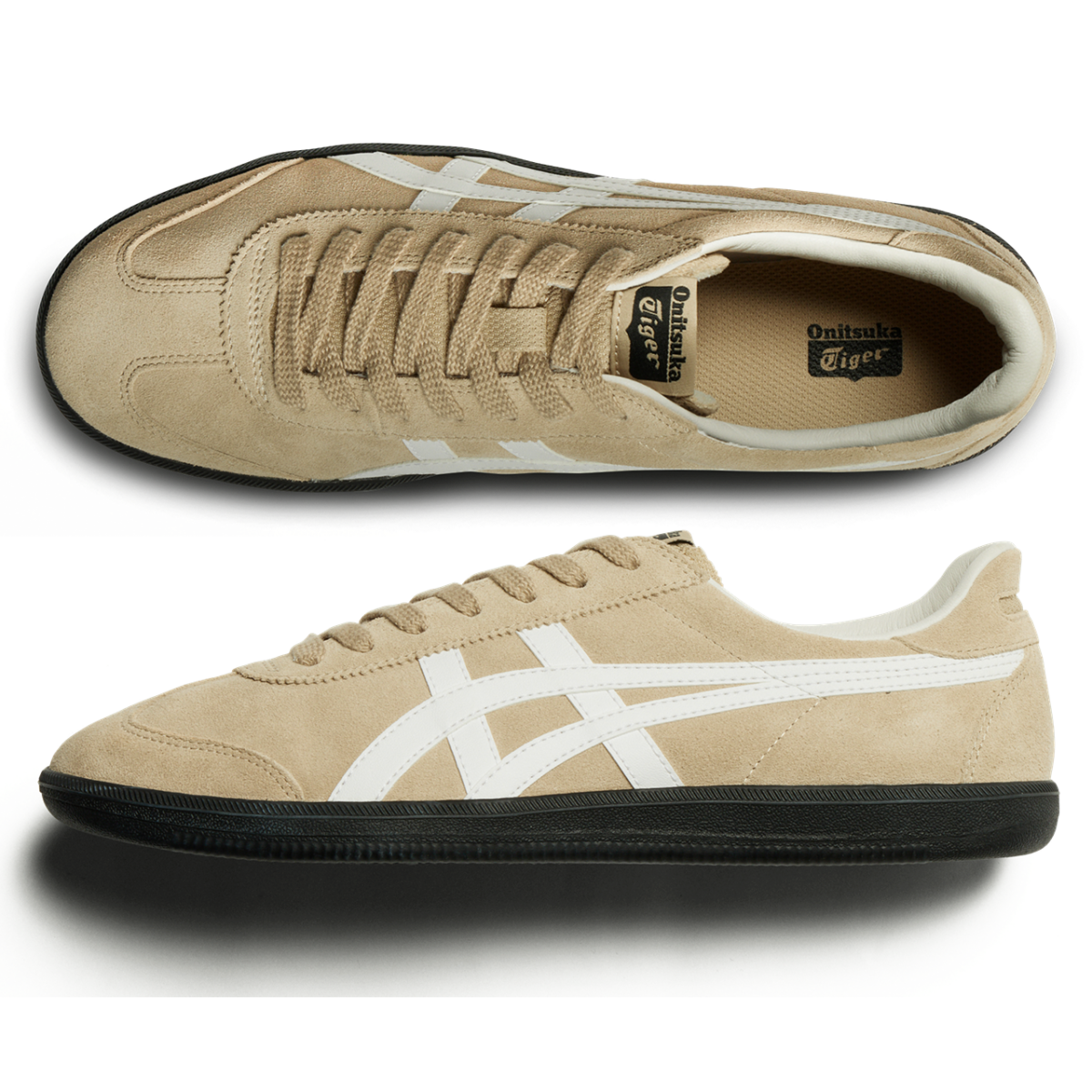 Onitsuka Tiger鬼塚虎 TOKUTEN 駝色底白色虎爪紋,NT$ 3,980