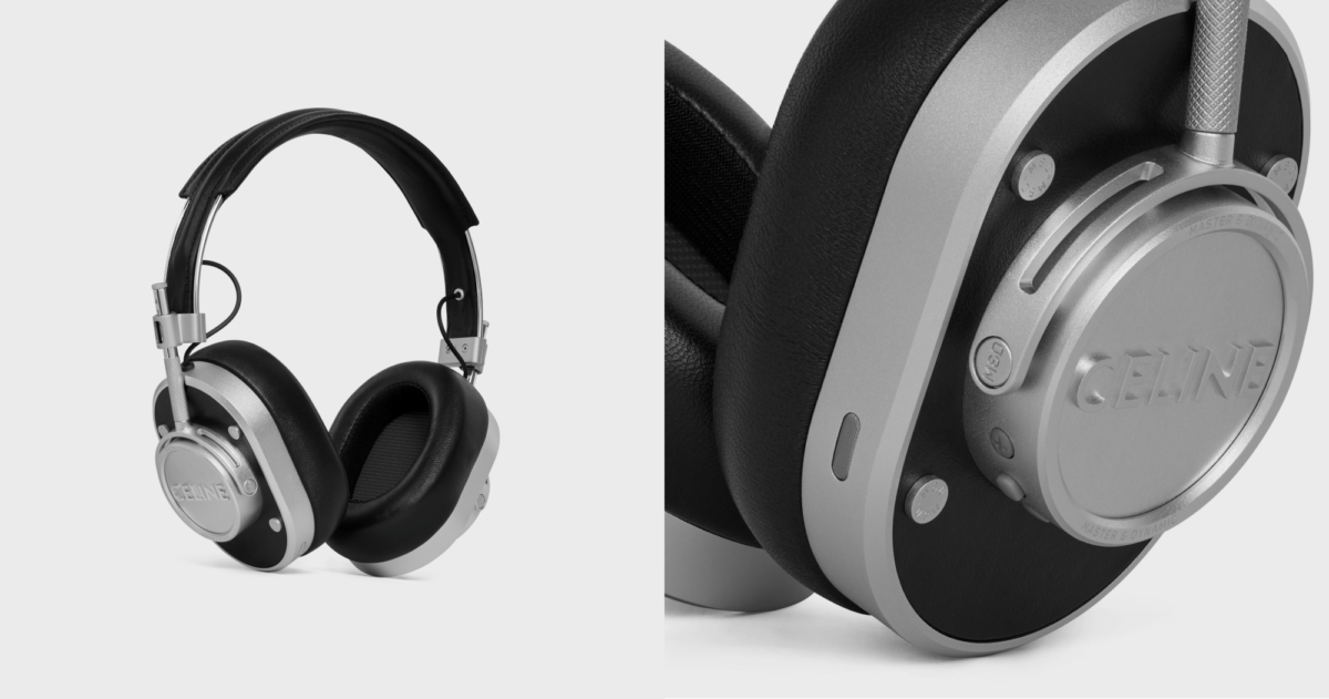 CELINE鐫刻光滑牛皮革及羊皮革耳機,NT$31,000